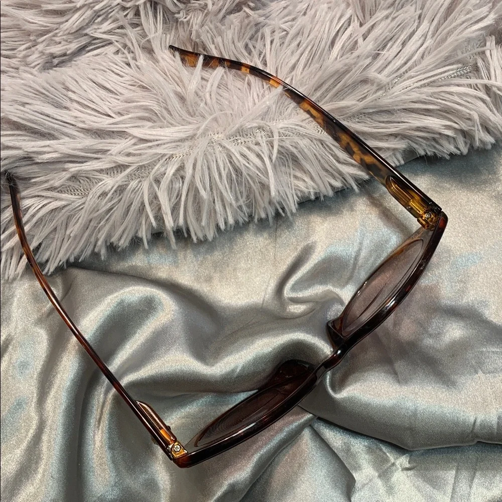 🌹Joy MANGANO OVERSIZED Sunglasses Readers + 3.50 Bifocals EUC Classic Beauty